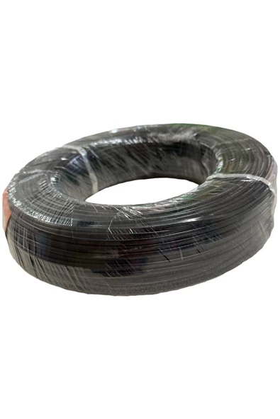 100m Metre 2x0.75mm Kordon Kablo Elektrik Ve Hoparlör Kablosu 100 Metre ürün görseli 1