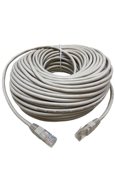 100 Metre Internet Kablosu Cat6 Dvr Ve Kamera Arası Kablo 100mt Kalın Sağlam