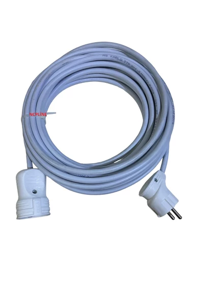 Uzatma Kablosu Ttr Topraklı 7 metre Seyyar Kablo - 3