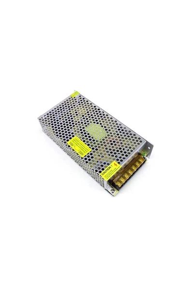 Adaptör 12v 15a Metal Kasa 12 Volt 15 Amper Şerit Led Güvenlik Kamerası Adaptörü ürün görseli 1