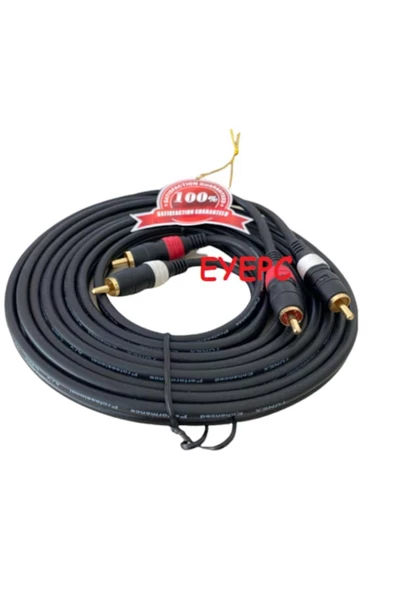 3 Rca + 3 Rca 15 Metre Kablo 1. Kalite - 3