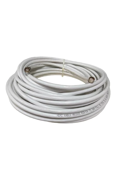 20 Metre 20 M Uydu Anten Kablosu Kullanıma Hazır Yapılı U6 ürün görseli 1