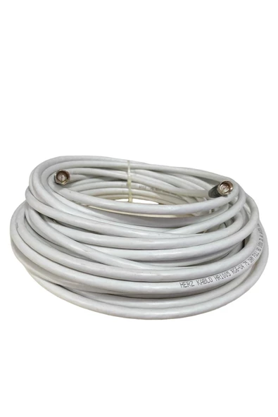 20 Metre Uydu Çanak Anten Kablosu Rg6-U6 Kablo c11 - 2