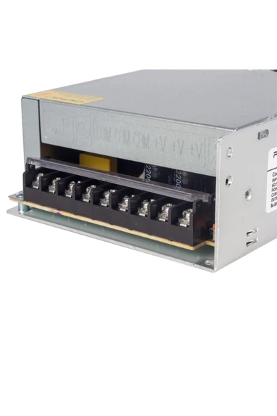 12 Volt 40 Amper Metal Kasa Adaptör Kayıt Cihazı Kamera - Resim 3