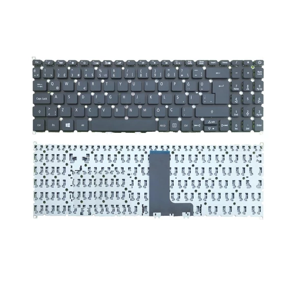 Acer Aspire NX.HEHEY.005 Klavye Tuş Takımı Siyah TR ürün görseli 1