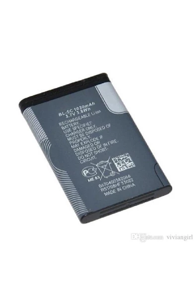 1110 1100 1200 1208 6230i 2700 2730 6600 7610 Orjinal Batarya Pil Bl-5c Batarya Pil 1020mah - 2