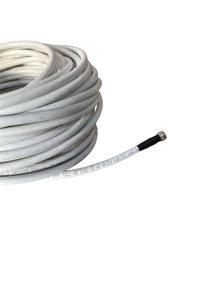 30 M Lnb Elenbi Uydu Cihazı Arası Kablosu 30 Metre Hazır Uçlu Tak - 2