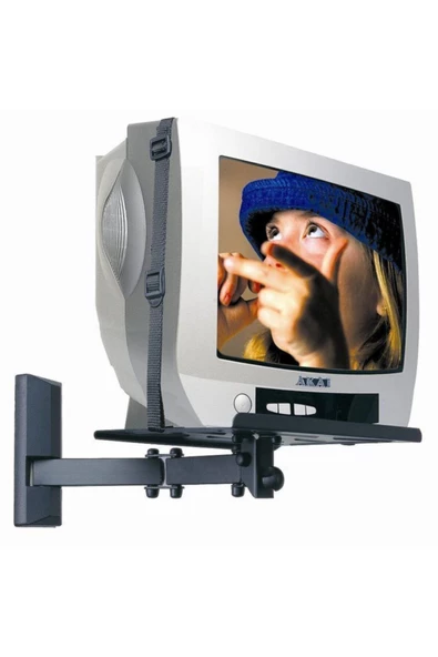 Tüplü Tv Askı Aparatı 37-42 Ekran Hareketli Tv Askı Aparatı Siya - 3