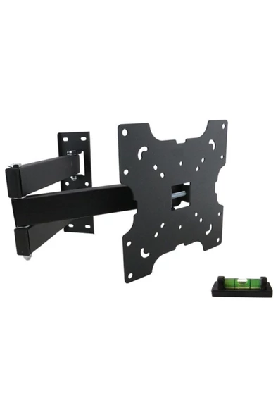 22" Inç- 49"ınch 55 -124 Ekran Lcd Led Hareketli Tv Duvar Askı Aparatı+mini Su Terazili