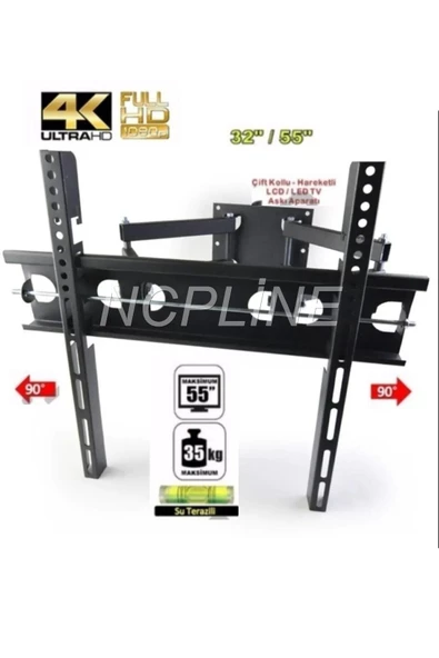 Axen AX55FIL243 55" 139 Ekran Uydu Alıcılı Ultra WebOS Smart LED TV İÇİN Askı Hareketli Aparatı - 2