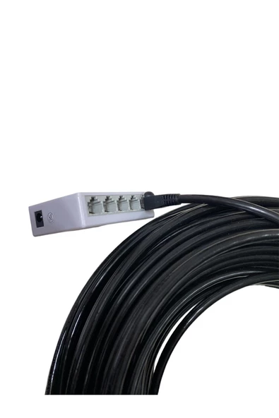 Ethernet İnternet Dağıtıcı Ağ Hub Ev Ofis İçin+2 METRE KABLO - 4