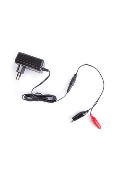 Akü Şarj Adaptörü 12 Volt 1 Amper - 4