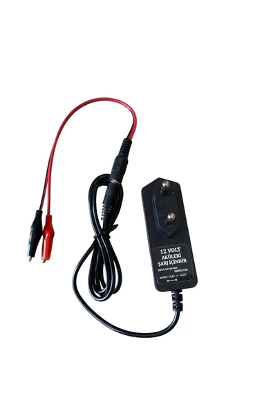 Led Işıklı 12 Volt Uyumlu Şarj Kesici Akü Şarj Cihazı Adaptörü 12v - 3