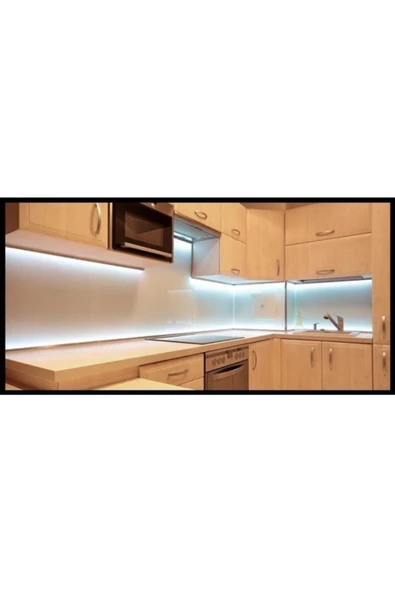 3 Çipli Beyaz Şerit Led 5 Mt + 12v Adaptör Tak Çalıştır - 3
