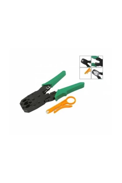 Pl-8955 Rj45 Rj11 Cat5 Konnektör Sıkma Pensesi