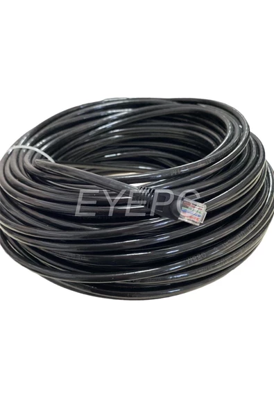 100 Metre CAT6 Ethernet Kablosu Modem Internet Adsl VDSL DIŞ ORTAMA UYGUN - 2