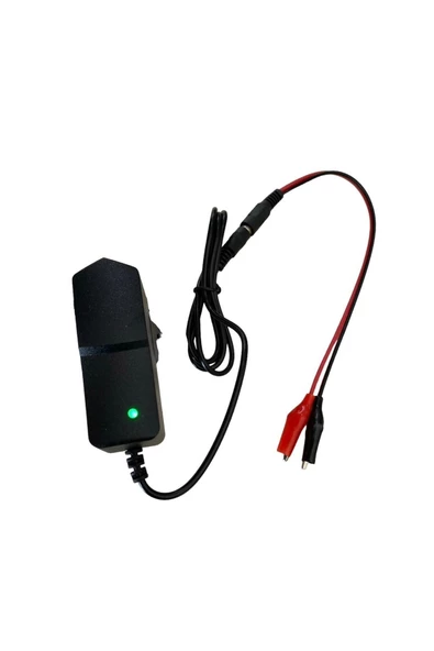 Işıklı 12v 12 Volt Oyuncak Araç Akü Aküsü Pil Şarj Şarz Cihazı Adaptörü - 2