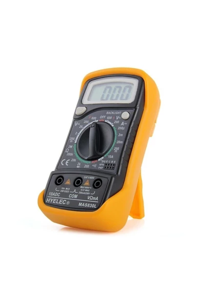 Öğrenci Elektrik Bölümü Multimetre Avometre Dijital Ölçü Aleti - 2