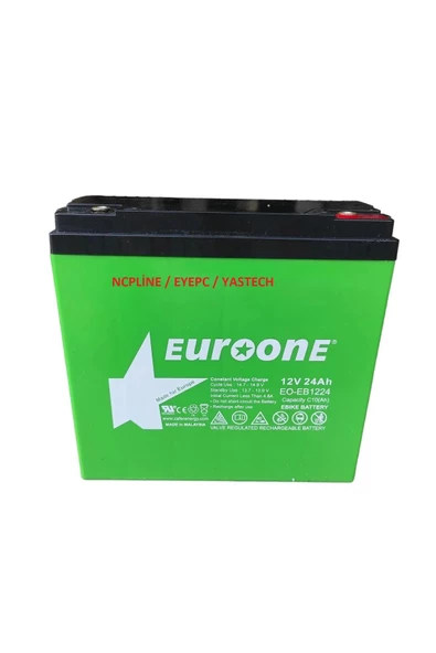 12 Volt 24 Amper Elektrikli Bisiklet Jel Aküsü - 2