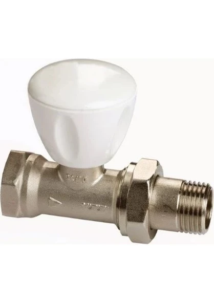 RADYATÖR VANASI DÜZ 1/2 - Resim 2