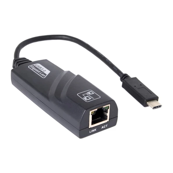 OneZero Type C to Usb 3.0 Gigabyte Ethernet Çevirici 10/100/1000 Mbps - 3