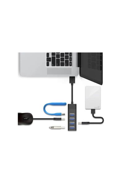 Suba 4 Port Girişli Hub Usb 3.0 Çoğaltıcı