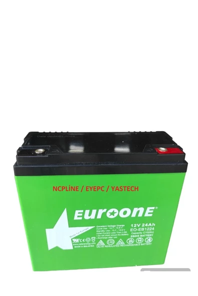 12 Volt 24 Amper Elektrikli Bisiklet Jel Aküsü