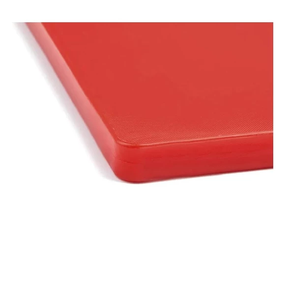 Türkay 40x25x2 cm Polietilen Kesme Tahtası Kesim Levhası Kırmızı 4719 - 2
