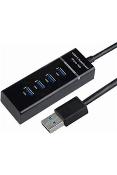 Usb Çoklayıcı 4 Port Usb Hub 3.0 Işıklı Usb Çoğaltıcı Switch Port - 3