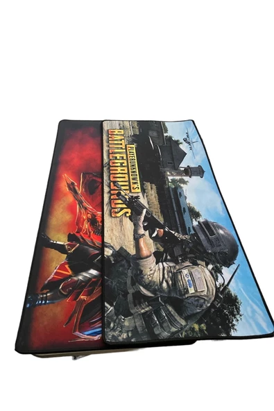 Kaydırmaz Tabanlı Halı Mouse Ped 70* 30 Cm Karışık Desenlerde - 2