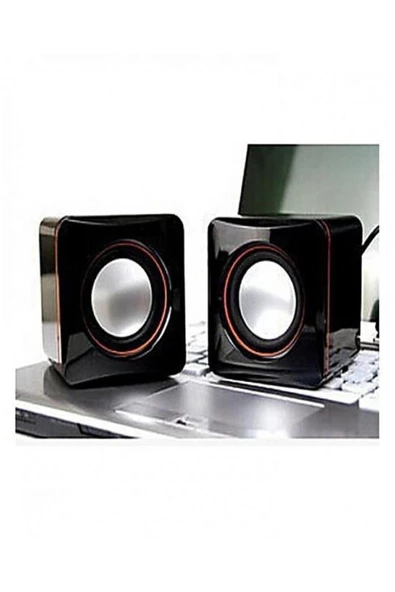 Multimedya 1+1 Mini Pc Hoparlör 2.0 Usb Speaker 2.5w - 2