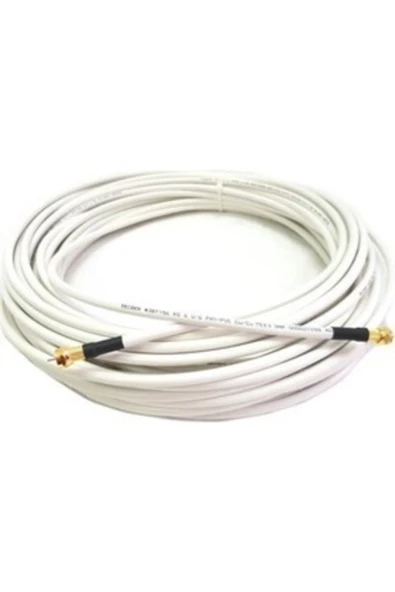 80 Metre   Uydu Çanak Anten Kablosu Beyaz ürün görseli 1