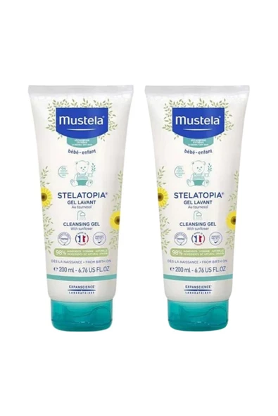 MUSTELA Stelatopia Çok Kuru Ciltler Için Şampuan 200 ml X2 Adet