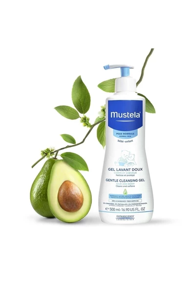 MUSTELA Gentle Cleansing Gel (500 Ml) Yenidoğan Şampuanı