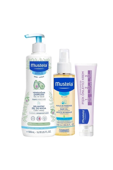 MUSTELA Bebek Günlük Çözüm Seti