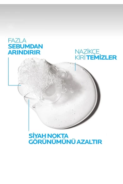 LA ROCHE POSAY Effaclar Jel Yağlı/Akneye Eğilim Gösteren Ciltler Için Yüz Temizleme Jeli 400 ml 3337872411991 - 5