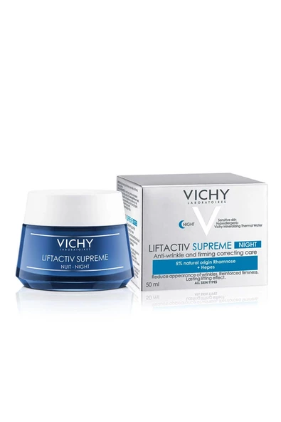 VİCHY Liftactiv Supreme Night Anti-Wrinkle Night Care Cream 50 ml DEMBA858