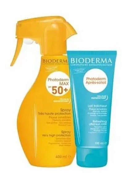 BİODERMA Photoderm Max Spf 50+ (aile Boyu Kullanma) 400 Ml + Güneş Sonrası Bakım Sütü 100ml Hediyeli