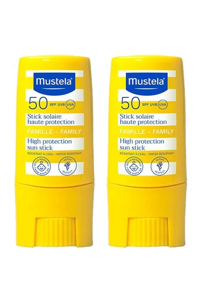 MUSTELA Very High Protection Sun Stick SPF50+ 9 ml 2 Adet