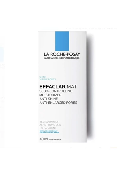 LA ROCHE POSAY Matlaştırıcı Etkili Nemlendirici Bakım Kremi La Roche Posay Effaclar Mat 40 ML
