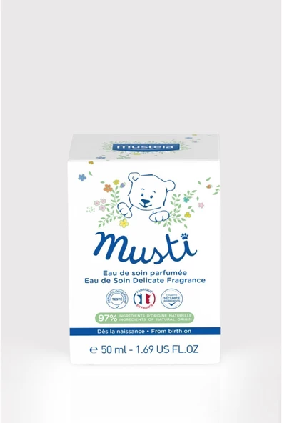 MUSTELA Musti Eau De Soin 50 Ml-bebeklere Özel Alkolsüz Parfüm