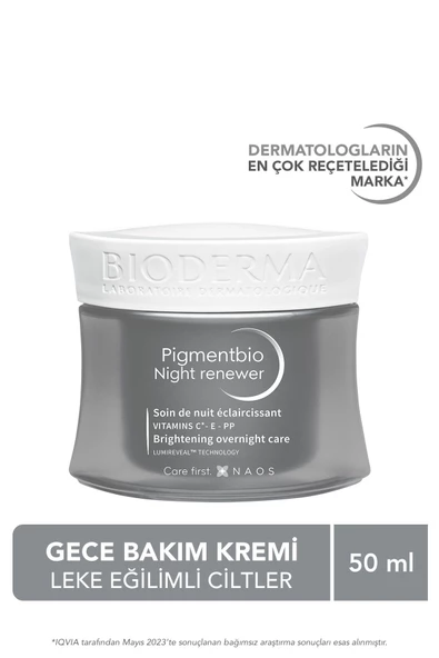 BİODERMA Anti-Dark Spot, Skin Tone Equalizer Pigmentbio Night Renewer Night Cream 50 ML DEMBA183