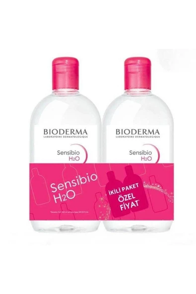 BİODERMA Sensibio H2o 500 ml Ikiz Set