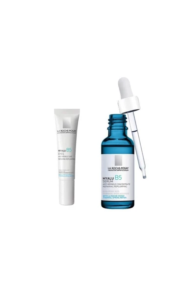 LA ROCHE POSAY Hyalu B5 Serum 30 Ml + Hyalu B5 Göz Kremi 15 Ml Cilt Bakım Seti