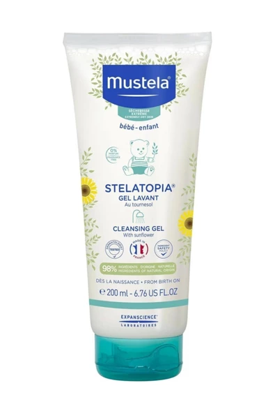 MUSTELA Stelatopia Cleansing Gel 200 ml