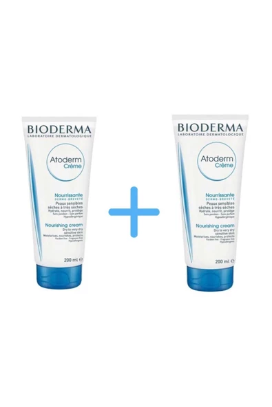 BİODERMA Bıoderma Atoderm Creme 200ml 2'li Avantaj Paketi