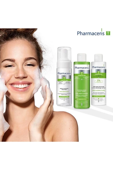 PHARMACERİS Larymary Puri Sebostatic Deeply Cleansing Foam Yüz Temizleme Köpüğü (150 Ml) - 6