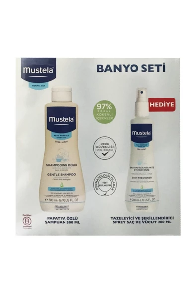 MUSTELA Banyo Seti