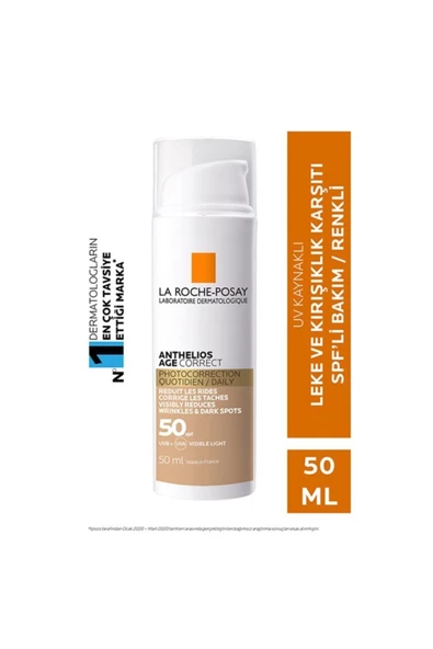 LA ROCHE POSAY La Roche-posay Anthelios Age Correct Spf 50 50 Ml Güneş Kremi