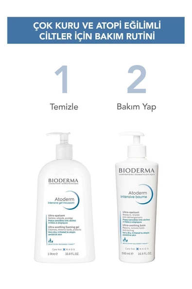 BİODERMA Atoderm Intensive Balm Çok Kuru Atopi Eğilimli Cilt Nemlendirici Krem 500 ml - 6